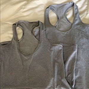 Lot of 2 Cool Racerback tanks, Lululemon